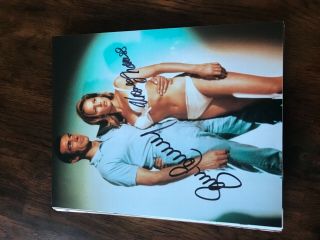 Sean Connery And Ursula Andress James Bond 8x10 Signed Photo Autograph Picture