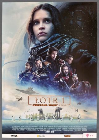 Star Wars Polish Poster Rogue One: A Star Wars Story 2016