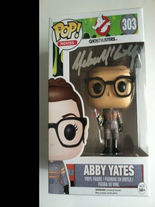 Melissa Mccarthy Signed Autograph Ghostbusters Funko Pop Abby Yates Figure,