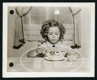 1937 4x5 20th - Fox Keybook Photo - Shirley Temple & Puffed Wheat Cereal