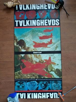 Talking Heads Remain In Light Promotional Poster 1980