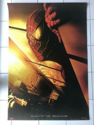 Spider - Man 2002 Movie Thai Poster Tobey Maguire Recalled