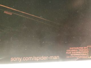 SPIDER - MAN 2002 movie Thai POSTER Tobey Maguire RECALLED 3