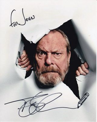 Terry Gilliam Autographed Signed Photograph - To John Monty Python