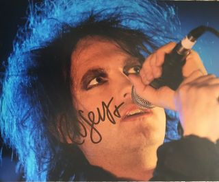 Robert Smith The Cure Autographed Signed 8x10 Photo