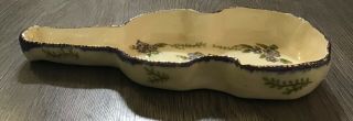vintage handmade guitar dish signed Dorothy Hale.  Beautifully crafted. 3