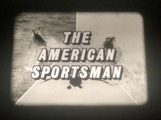 16mm Tv Show: “the American Sportsman”,  Abc Network Print,  Commercials
