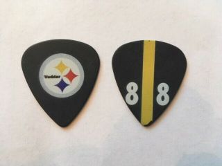 Eddie Vedder Guitar Pick Pearl Jam Pick Pittsburgh Steelers 88 Swann