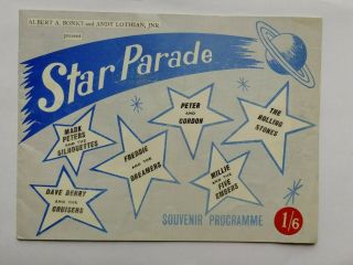 Rolling Stones - " Star Parade - Concert Programme - Scottish Tour 1964