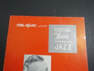 = 1954 Stan Kenton :Festival of Modern Jazz Tour Program - Charlie Parker - more 3