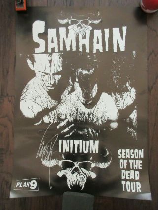 Danzig Autographed Poster