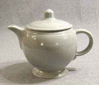 Vintage Fiesta Gray (grey) Medium Teapot - Fiestaware (1951 - 1959)