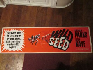 Wild Seed - 1965 Movie Poster Banner - Parks