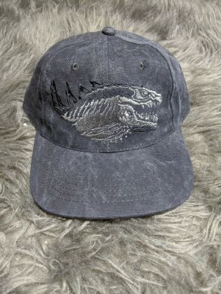 Vintage Godzilla 1998 Movie Promo Sci Fi Monster Hat Cap Rare