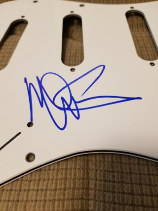 Michael Anthony Van Halen Signed Autographed Guitar Pick Guard AUTO PSA DNA 2