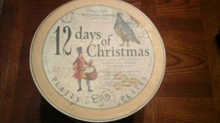 William Sonoma 12 Days Of Christmas Salad/desert Plates Marc La Care