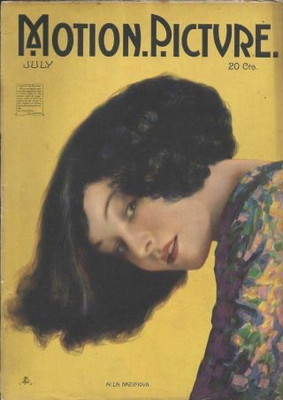 Motion Picture - Alla Nazimova - July 1918