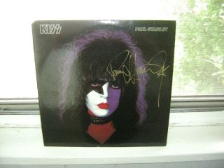 Kiss Signed Paul Stanley Solo Lp 1978