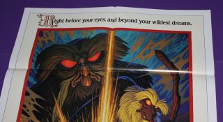 THE SECRET OF NIMH MOVIE POSTER ONE SHEET DON BLUTH 2