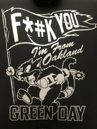 Green Day Oakland Poster Set Rare