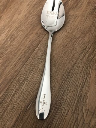 Travis Scott X Reese ' s Puffs Limited Cereal Bowl AND Spoon Set NO CEREA 2