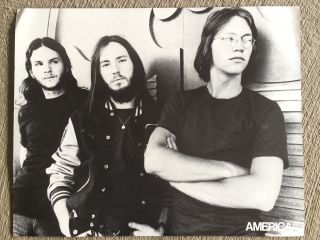Rare Early America Band Poster Promo 1971 - 1972 Bunnel Peek Beck Key