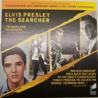 Elvis Presley The Searcher Emmy Fyc Dvd Documentary Series 2018