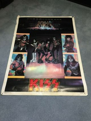 Kiss Jumbo Size Vintage Love Gun Poster - 1977