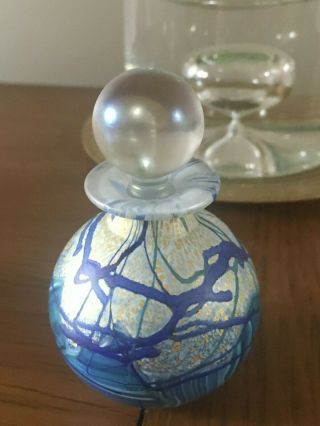 Isle Of Wight Studio Glass Small Seascape Perfume Bottle