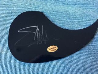 Sammy Hagar Autograph Signed Guitar Pick Guard W/coa Van Halen Montross