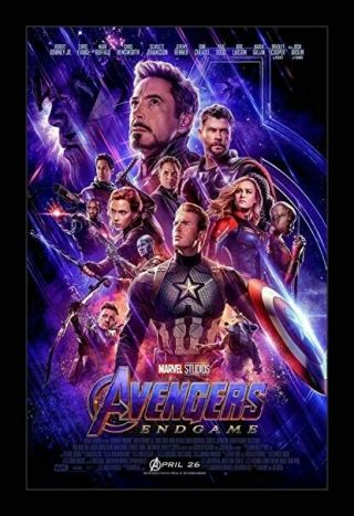 Avengers Endgame 27x40 Official Movie Theatrical Ds One - Sheet Poster