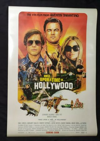 Once Upon A Time In Hollywood 2019 Ds Double Sided Movie Poster 27x40