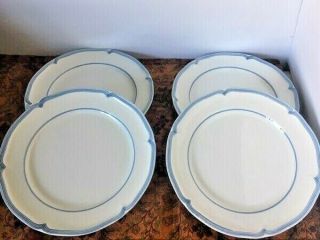 Villeroy & Boch Casa Azul 10 1/2 " Dinner Plates - Set Of 4