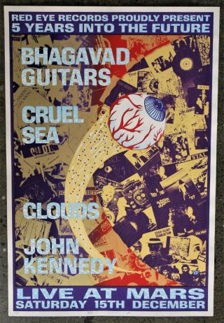 Vintage Skullworks,  John Foy,  Bhagavad Guitars,  Cruel Sea Poster