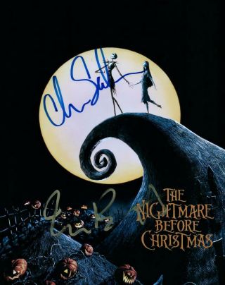 Chris Sarandon Tim Burton Signed 8x10 Picture Autographed Photo