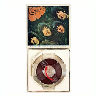 The Beatles 1965 Rubber Soul Mono Reel To Reel Tape Ta - Pmc 1267 (uk)