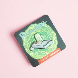 Exclusive Rick And Morty - Portal Gun Pin (loot Crate Dx) July 2017