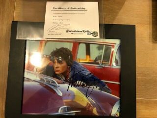 Michael J Fox Signed Autograph Back To The Future Certificate Of Authenticity