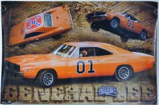 Dukes Of Hazzard " General Lee " 1969 Dodge Charger 2005 Movie Poster