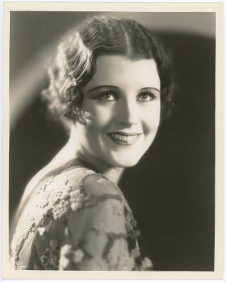 Rare Art Deco Beauty June Collyer Vintage 1920s Silent Film Otto Dyar Photograph
