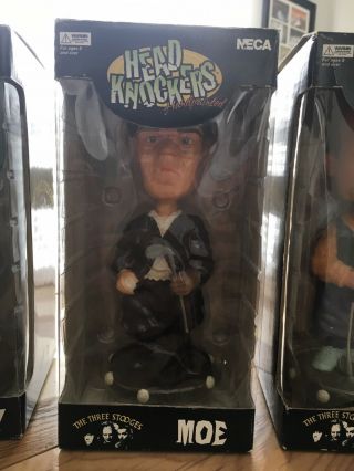 The Three Stooges Mo Curly Larry Dolls Nip