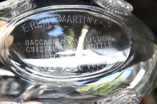 Vintage Remy Martin Louis XIII Cognac Decanter Baccarat Crystal/Original Stopper 4