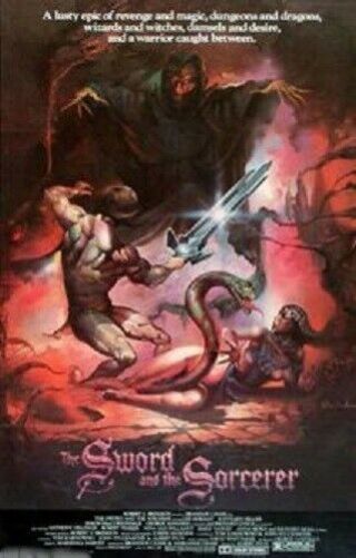 Sword & The Sorcerer Rolled Style B 27x41 Movie Poster 1982