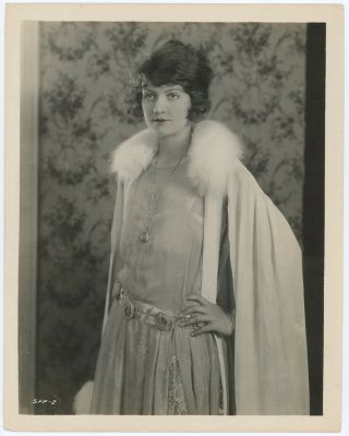 1922 Doris Kenyon Silent Film Flapper Photograph Vintage Jazz Age Fashion Rare