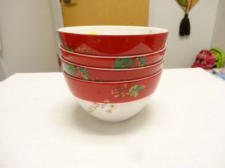 Lenox Winter Song All Purpose Cereal Bowl 8552942 Nwt