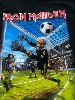 Iron Maiden Los Angeles Event 2XL Shirt Legacy Of Beast LA.  California Exclusive 2