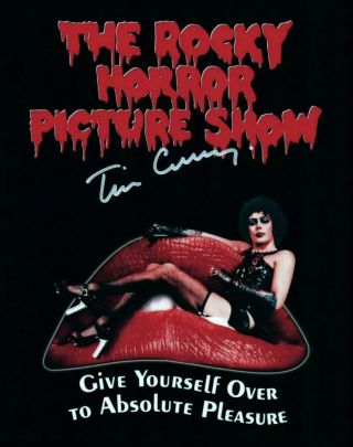 Tim Curry Rocky Horror Signed 8x10 Photo Autographed Picture Plus