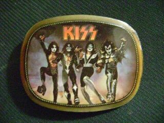 Kiss Pacifica Destroyer Belt Buckle 1976 Vf,