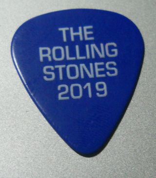 Official Rolling Stones 2019 No Filter Tour Guitar Pick