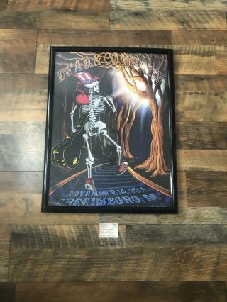 Dead And Company Poster 11 - 14 - 15 Greensboro Nc 2015 November 14 Signed W Ticket